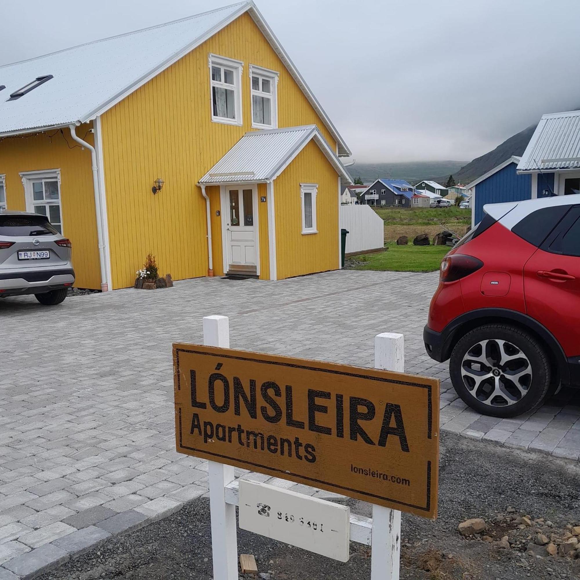 伦斯雷拉公寓酒店 Seyðisfjörður 外观 照片