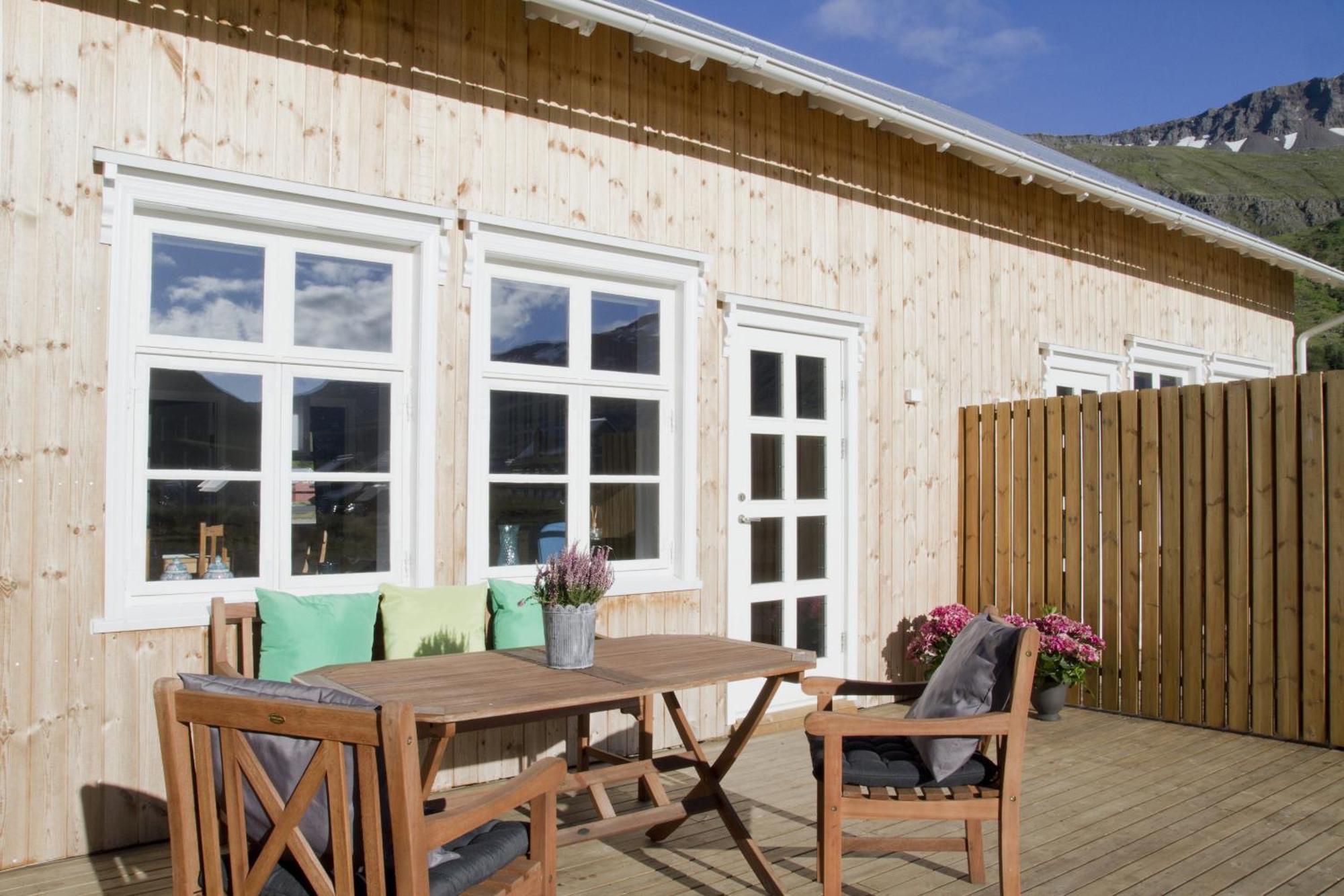 伦斯雷拉公寓酒店 Seyðisfjörður 客房 照片