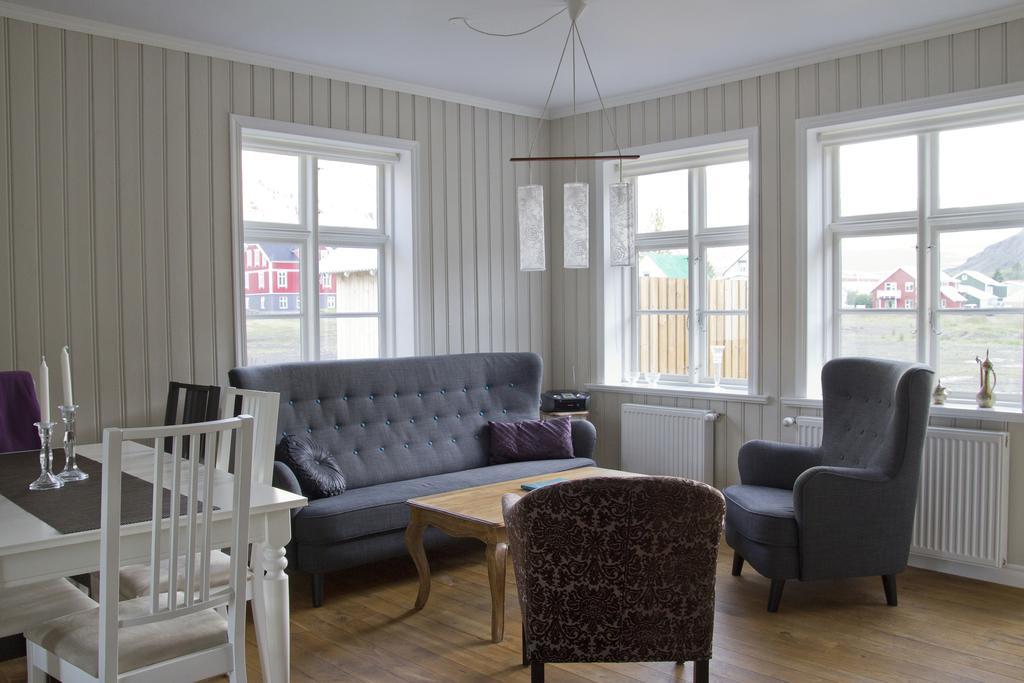 伦斯雷拉公寓酒店 Seyðisfjörður 客房 照片
